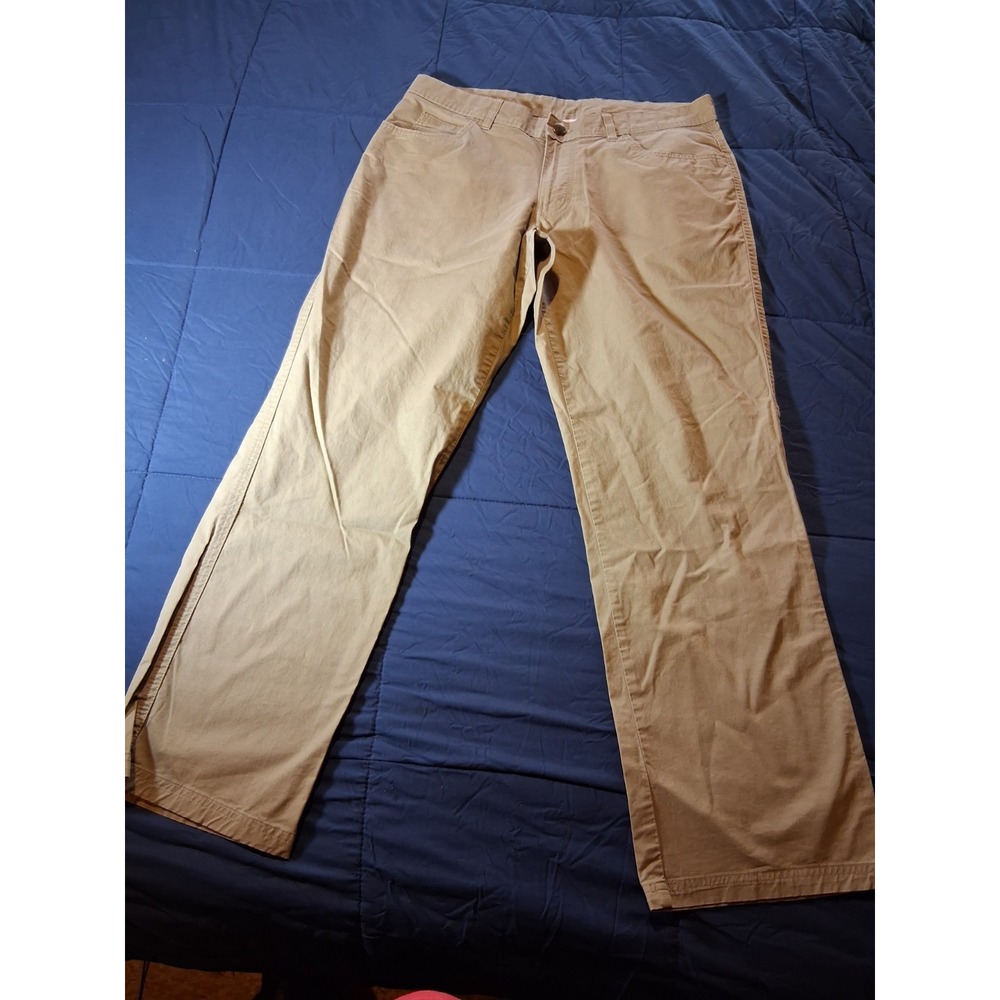Columbia Men's Pants 5 Pocket Cotton Blend Casual Regular Fit 34X30 EUC